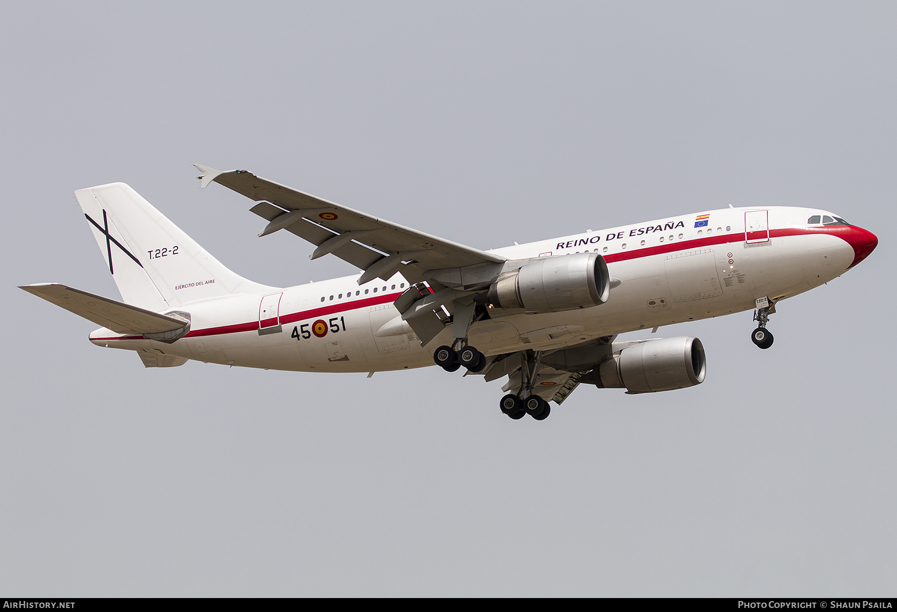 Aircraft Photo of T22-2 | Airbus A310-304 | Spain - Air Force | AirHistory.net #366571