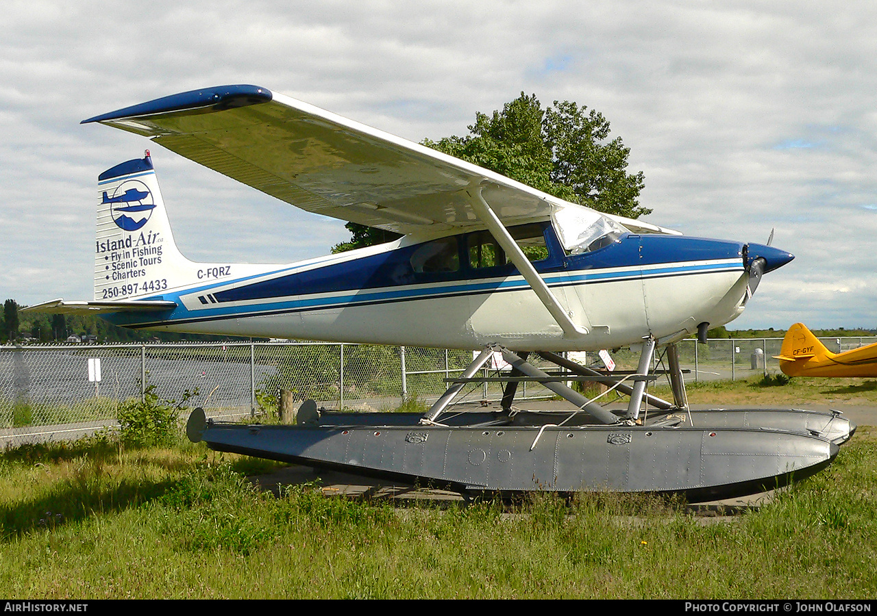 Aircraft Photo of C-FQRZ | Cessna 182B | Island Air Tours & Charters | AirHistory.net #366582