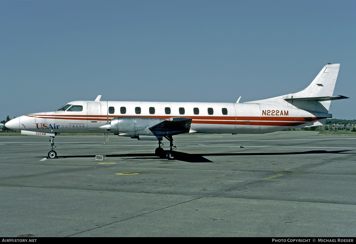 Aircraft Photo of N222AM | Swearingen SA-226TC Metro II | USAir Express | AirHistory.net #366618