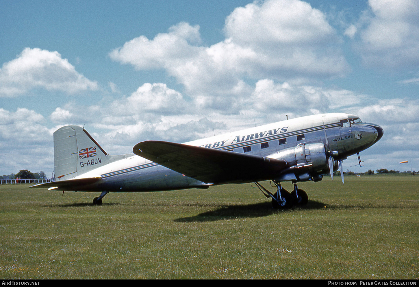 Aircraft Photo of G-AGJV | Douglas C-47A Skytrain | Derby Airways | AirHistory.net #366645