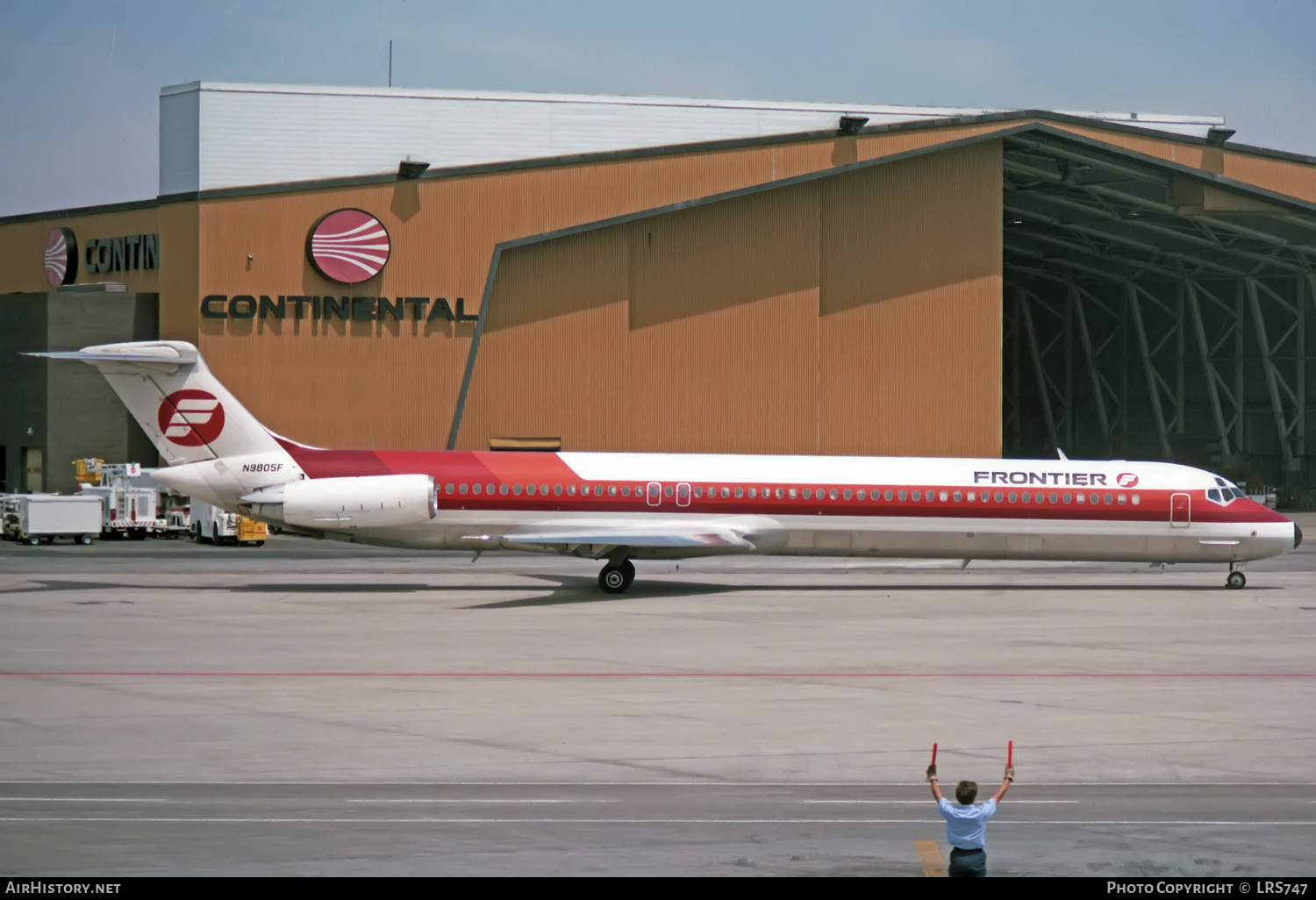 Aircraft Photo of N9805F | McDonnell Douglas MD-82 (DC-9-82) | Frontier Airlines | AirHistory.net #366647