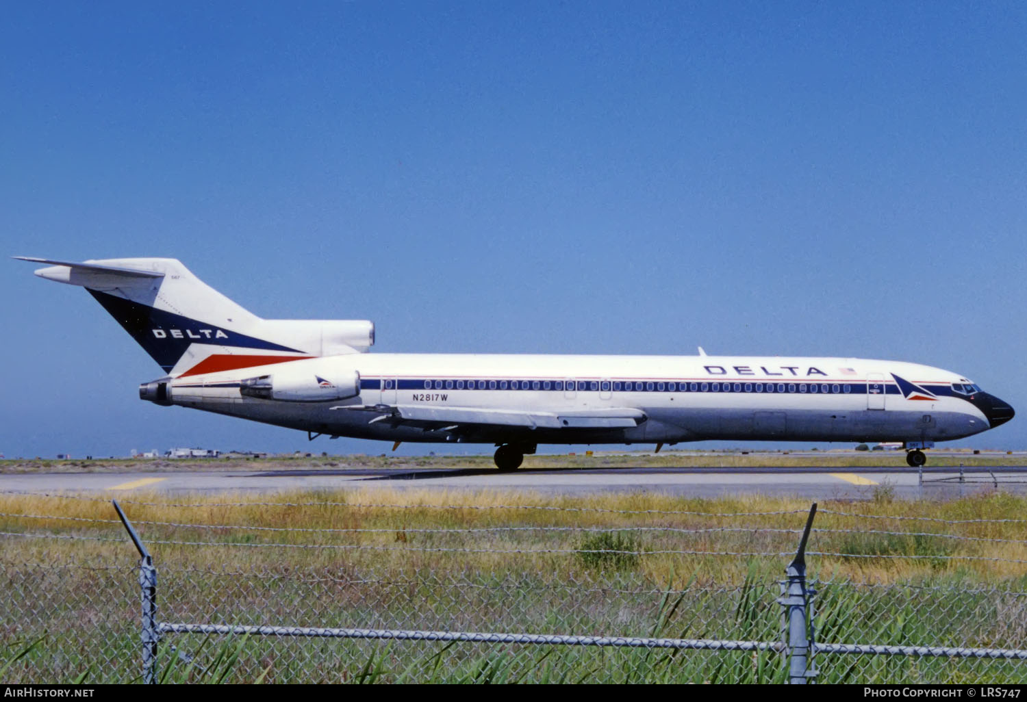 Aircraft Photo of N2817W | Boeing 727-247/Adv | Delta Air Lines | AirHistory.net #366657