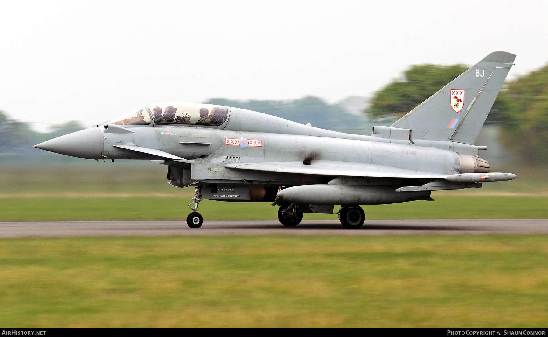 Aircraft Photo of ZJ801 | Eurofighter EF-2000 Typhoon T3 | UK - Air Force | AirHistory.net #366665