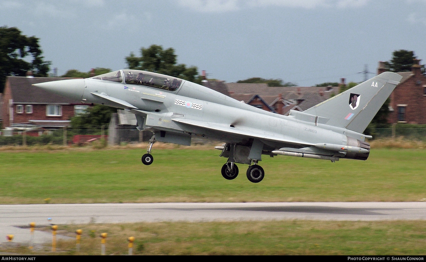 Aircraft Photo of ZJ803 | Eurofighter EF-2000 Typhoon T1 | UK - Air Force | AirHistory.net #366678