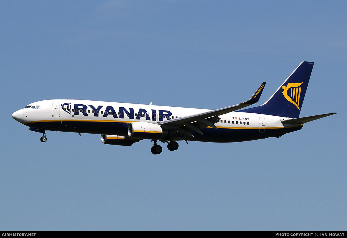 Aircraft Photo of EI-ENX | Boeing 737-8AS | Ryanair | AirHistory.net #366703
