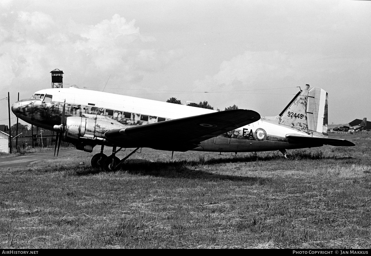 Aircraft Photo of 92449 | Douglas C-47A Skytrain | France - Air Force | AirHistory.net #366726