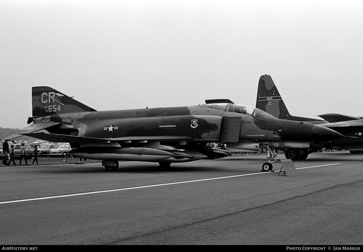 Aircraft Photo of 74-0654 / AF74-654 | McDonnell Douglas F-4E Phantom II | USA - Air Force | AirHistory.net #366733