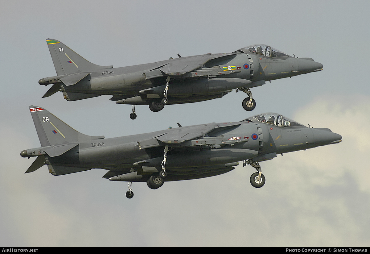 Aircraft Photo of ZD328 | British Aerospace Harrier GR7 | UK - Air Force | AirHistory.net #366741