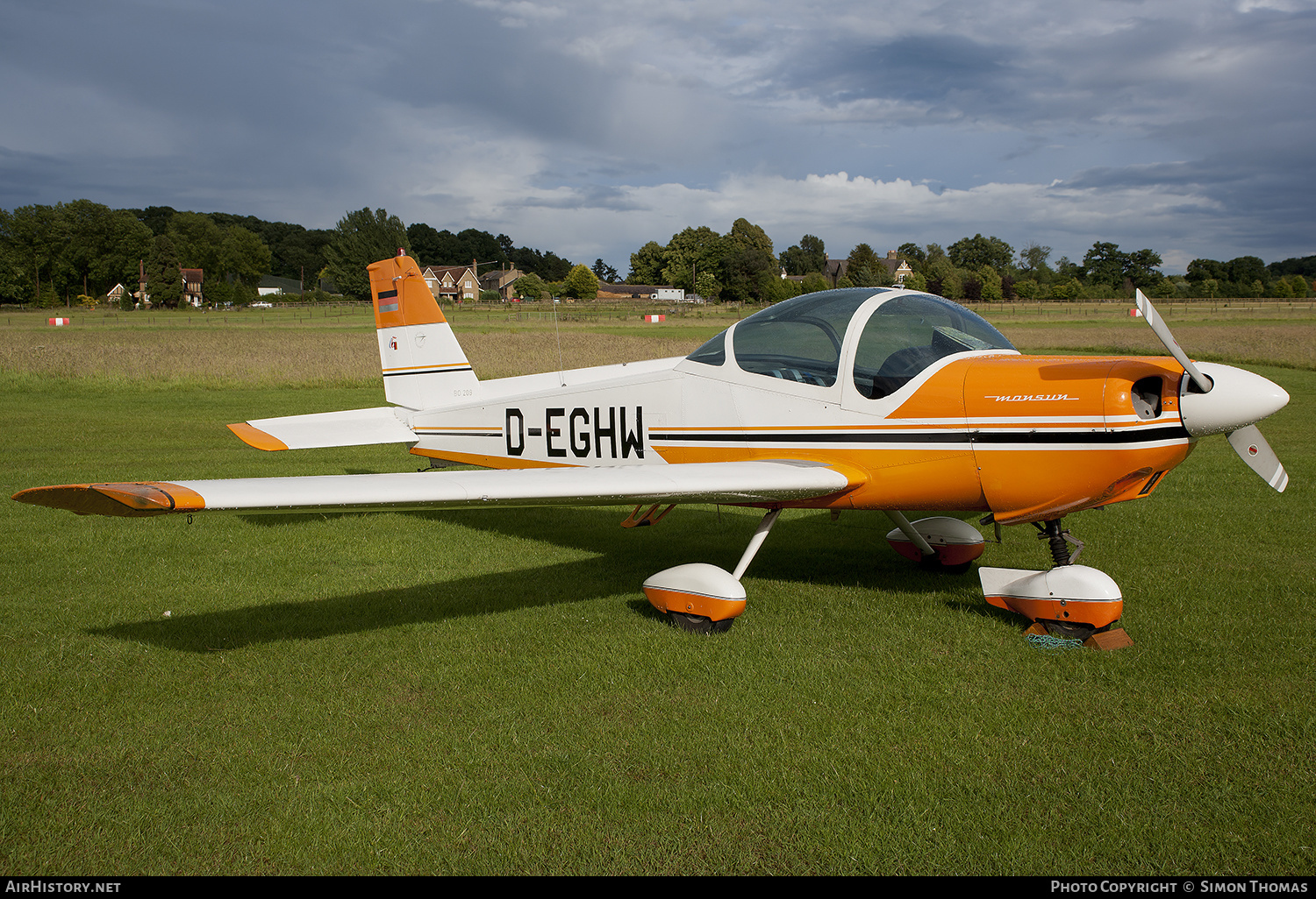 Aircraft Photo of D-EGHW | Bolkow BO-209 Monsun 150FV | AirHistory.net #366743