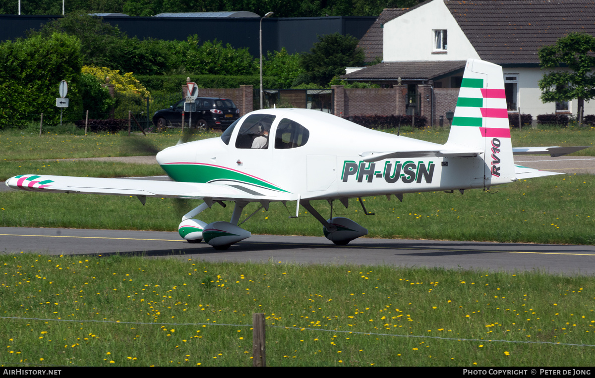 Aircraft Photo of PH-USN | Van's RV-10 | AirHistory.net #366750