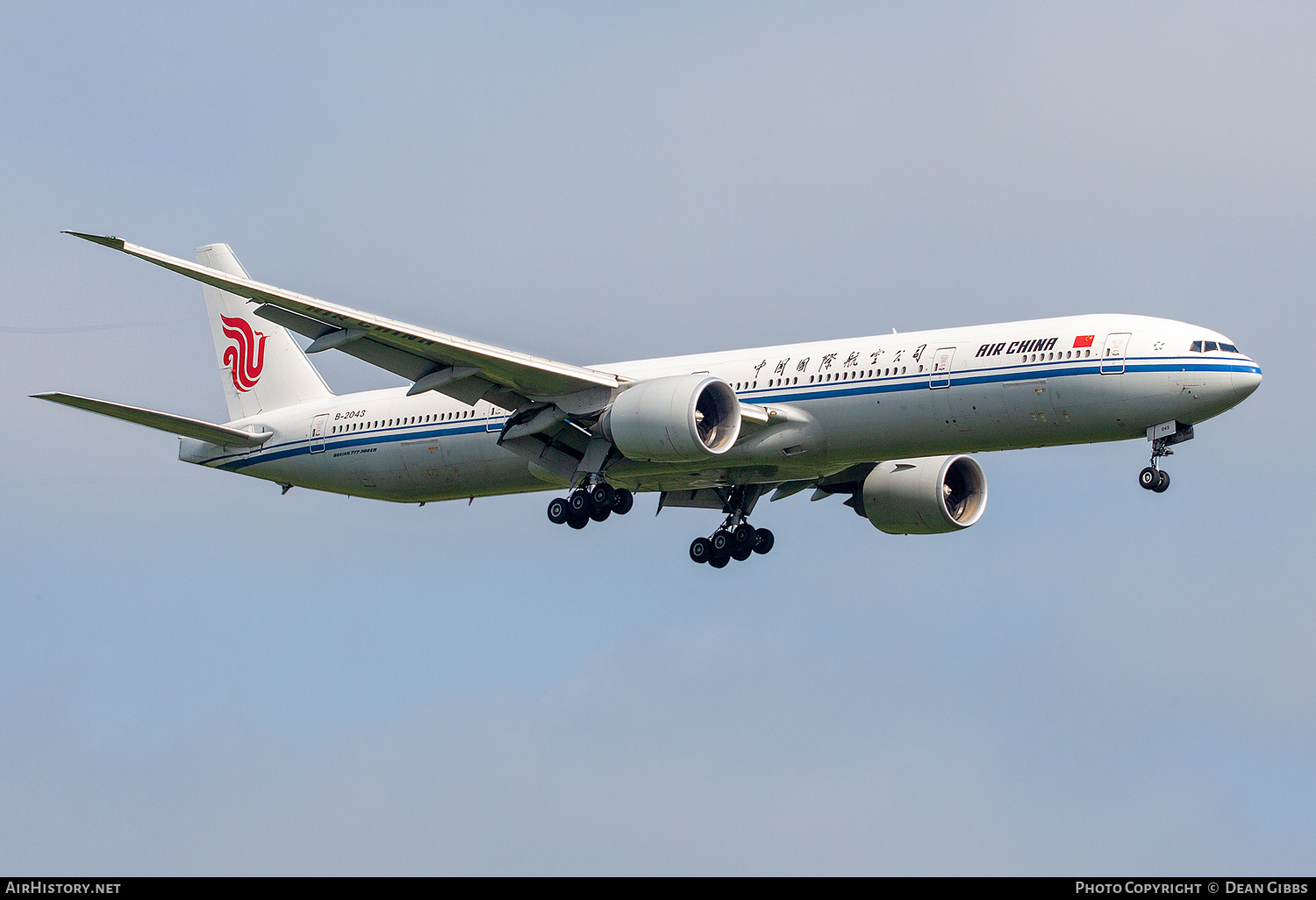 Aircraft Photo of B-2043 | Boeing 777-39L/ER | Air China | AirHistory.net #366764