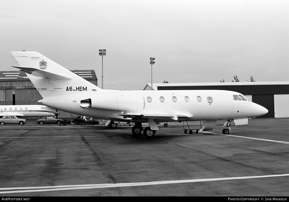 Aircraft Photo of A6-HEM | Dassault Falcon 20F | AirHistory.net #366767