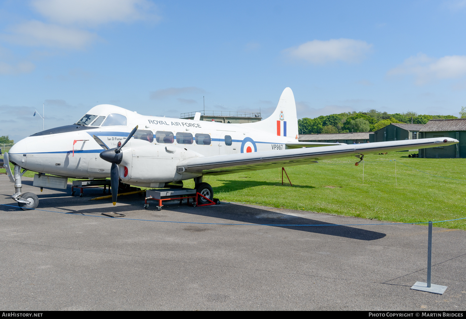 Aircraft Photo of VP967 | De Havilland D.H. 104 Devon C2/2 | UK - Air Force | AirHistory.net #366787