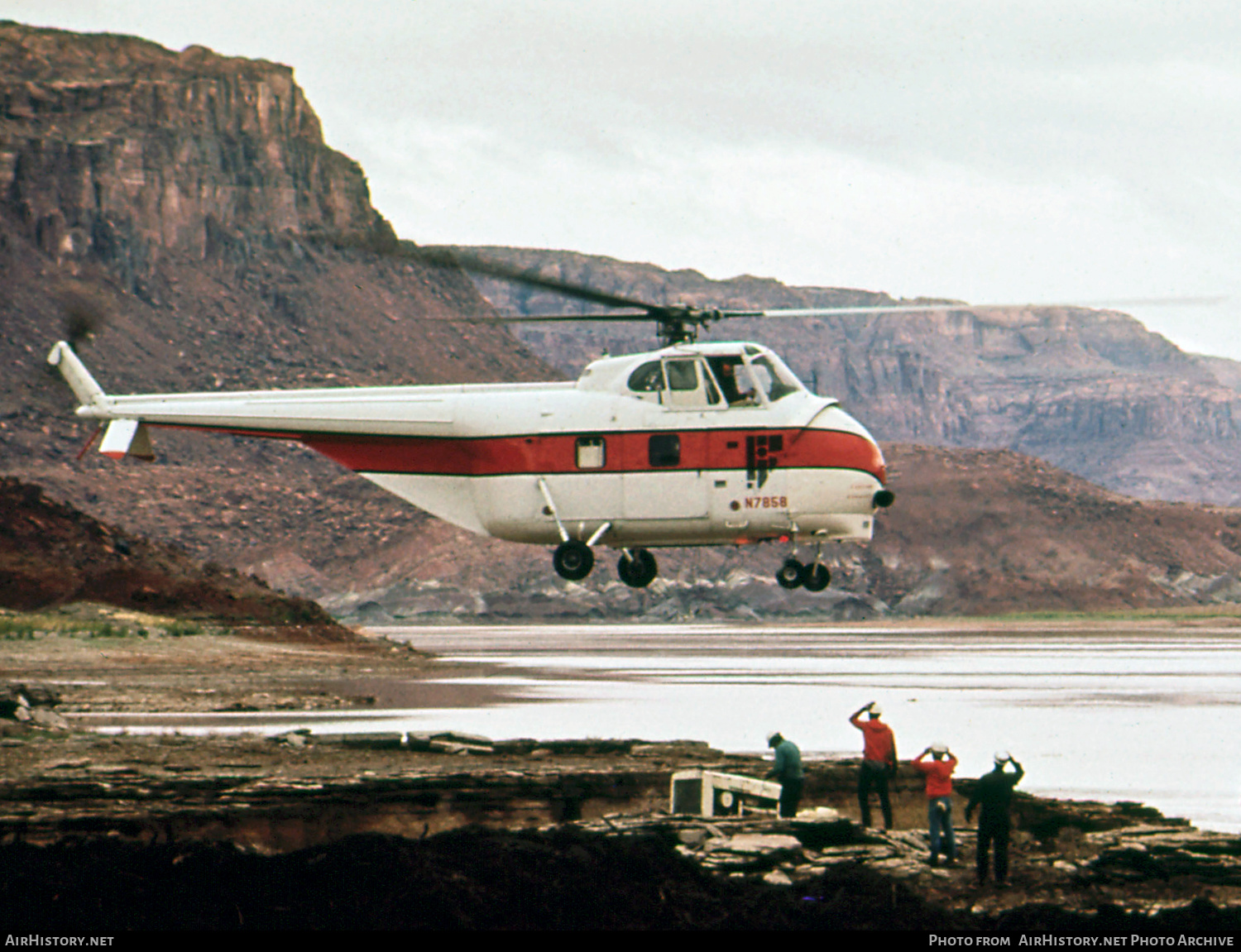 Aircraft Photo of N7858 | Sikorsky S-55BT | AirHistory.net #366801