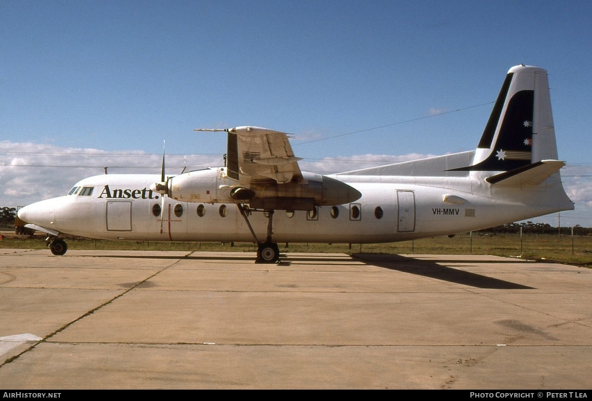 Aircraft Photo of VH-MMV | Fokker F27-200 Friendship | Ansett | AirHistory.net #366827