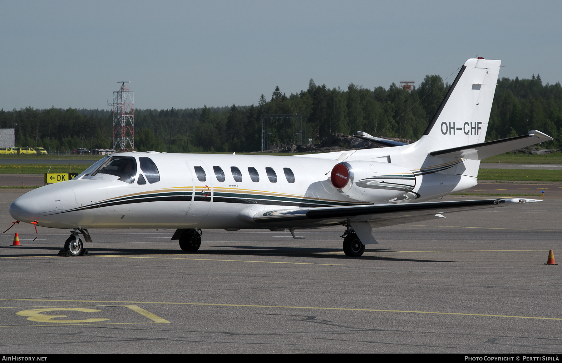 Aircraft Photo of OH-CHF | Cessna 550 Citation II | AirHistory.net #366830