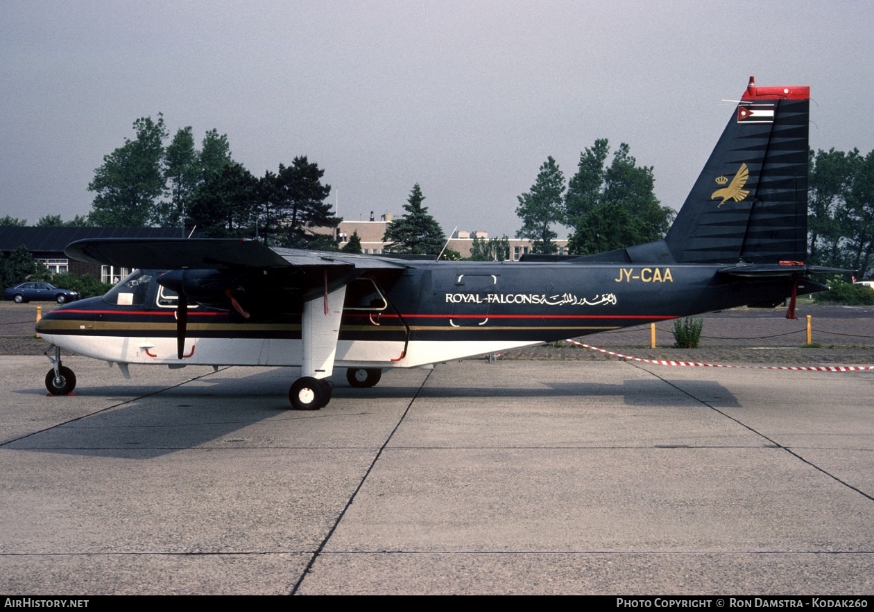 Aircraft Photo of JY-CAA | Britten-Norman BN-2B-21 Islander | Royal Falcons | AirHistory.net #366836