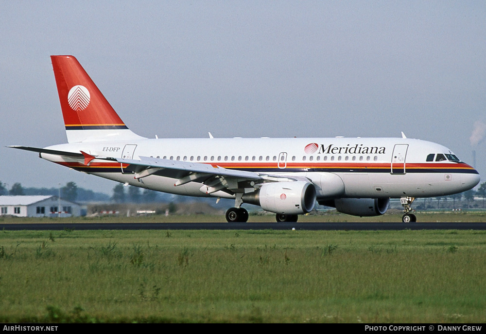 Aircraft Photo of EI-DFP | Airbus A319-112 | Meridiana | AirHistory.net #366842
