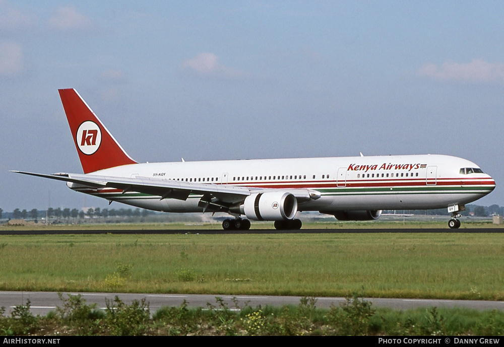 Aircraft Photo of 5Y-KQY | Boeing 767-36N/ER | Kenya Airways | AirHistory.net #366851