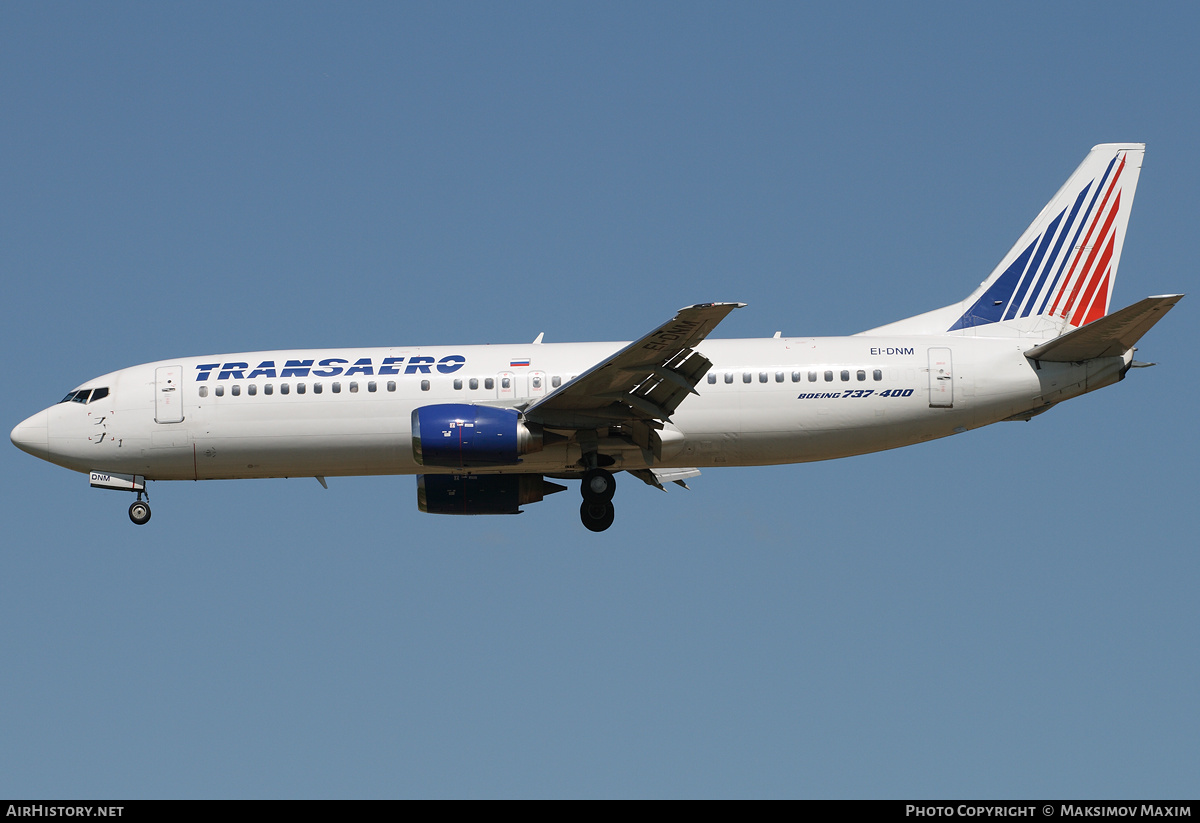 Aircraft Photo of EI-DNM | Boeing 737-4S3 | Transaero Airlines | AirHistory.net #366860