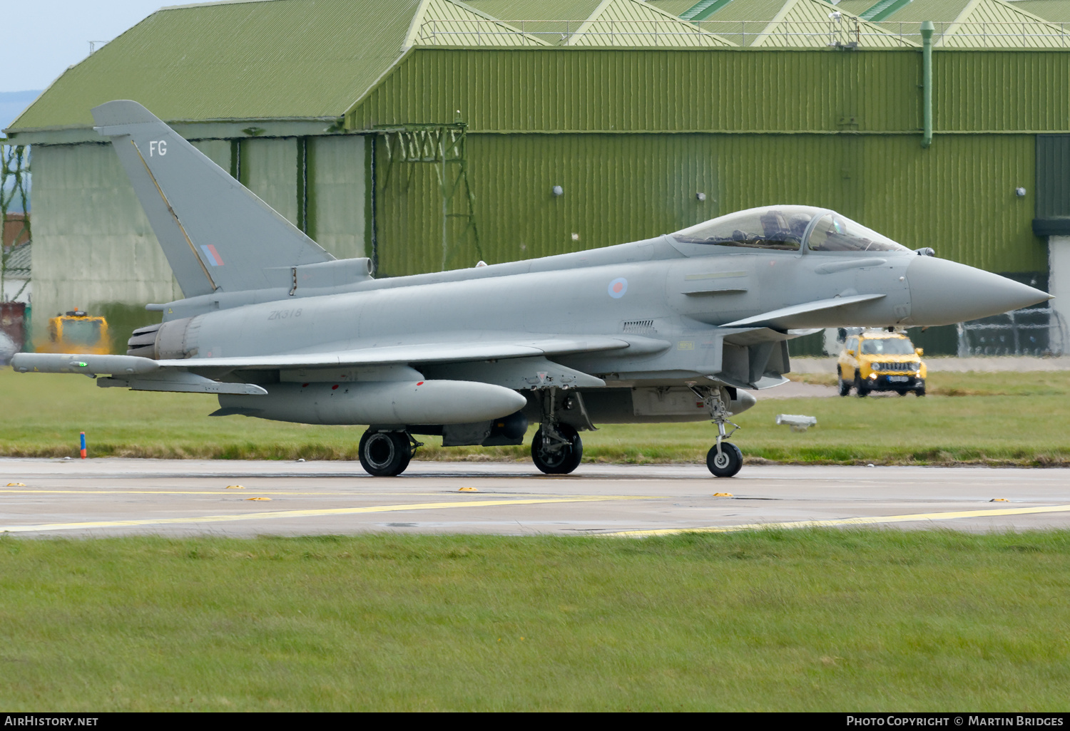 Aircraft Photo of ZK318 | Eurofighter EF-2000 Typhoon FGR4 | UK - Air Force | AirHistory.net #366862