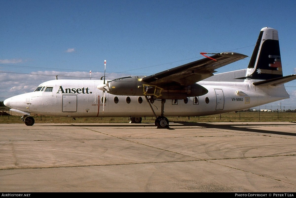 Aircraft Photo of VH-MMO | Fokker F27-200 Friendship | Ansett | AirHistory.net #366863