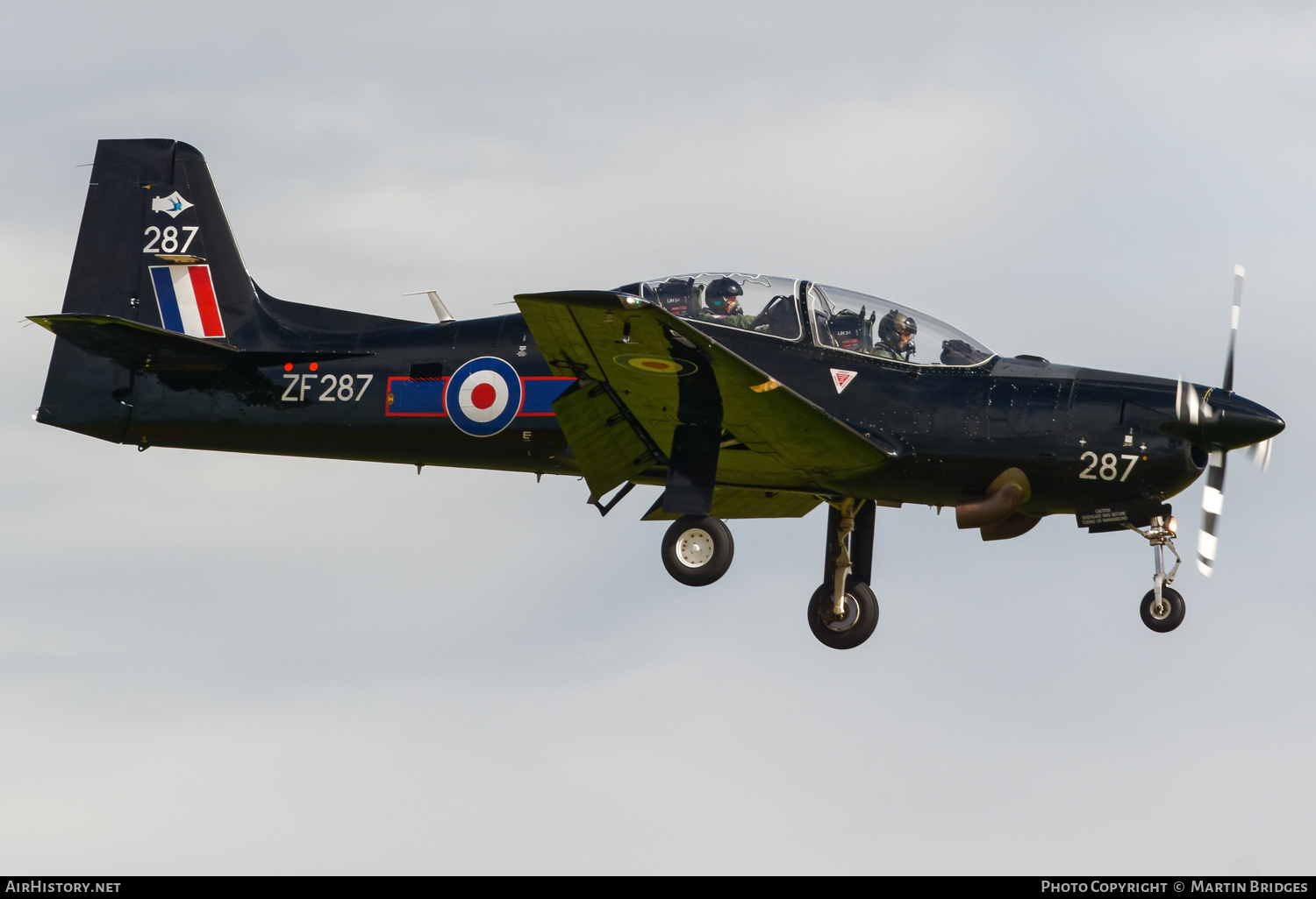 Aircraft Photo of ZF287 | Short S-312 Tucano T1 | UK - Air Force | AirHistory.net #366864