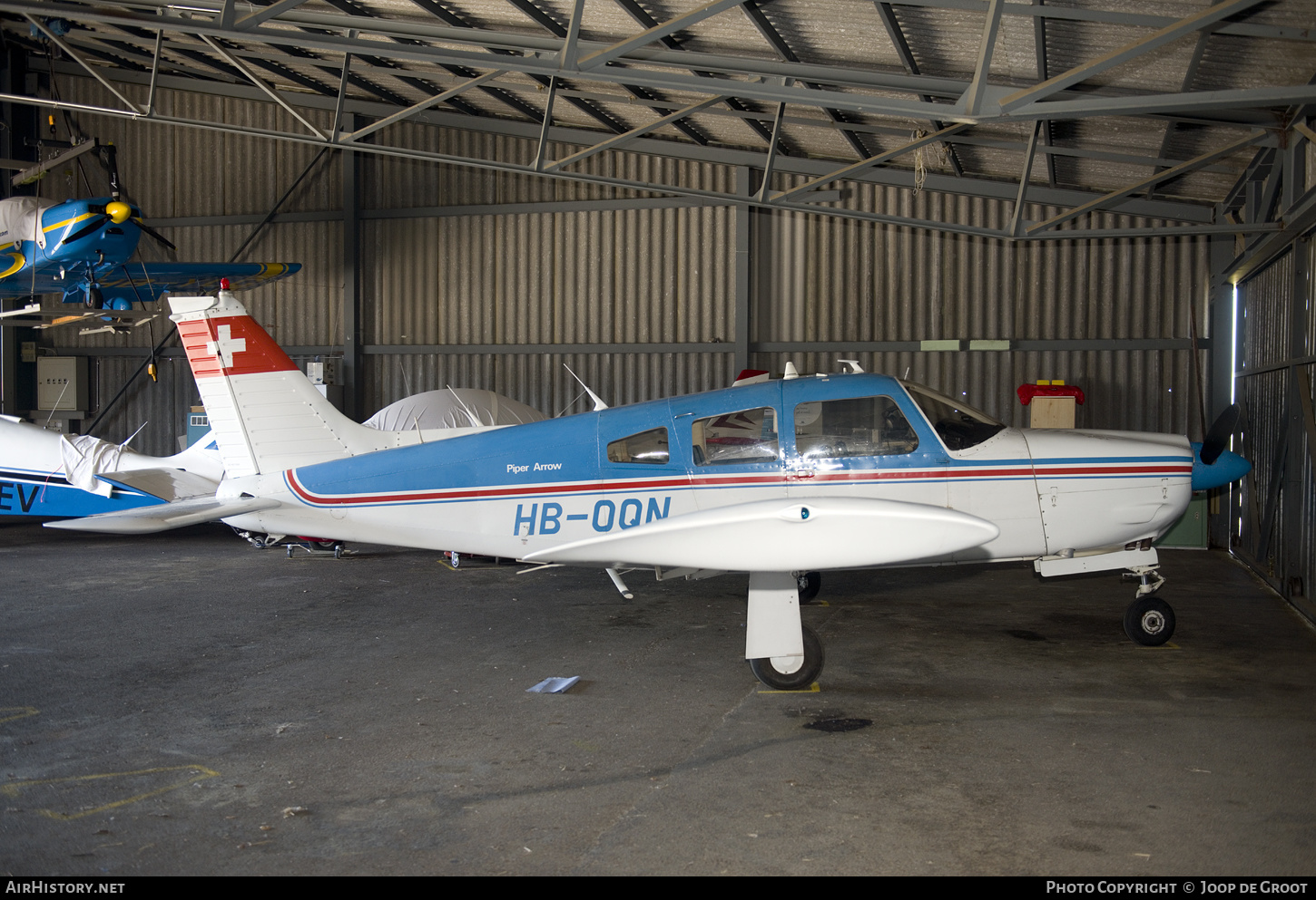Aircraft Photo of HB-OQN | Piper PA-28R-200 Cherokee Arrow II | AirHistory.net #366872