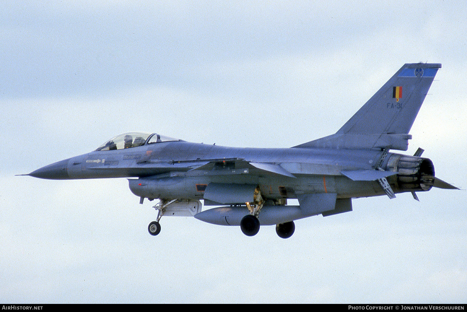 Aircraft Photo of FA31 | General Dynamics F-16A Fighting Falcon | Belgium - Air Force | AirHistory.net #366876