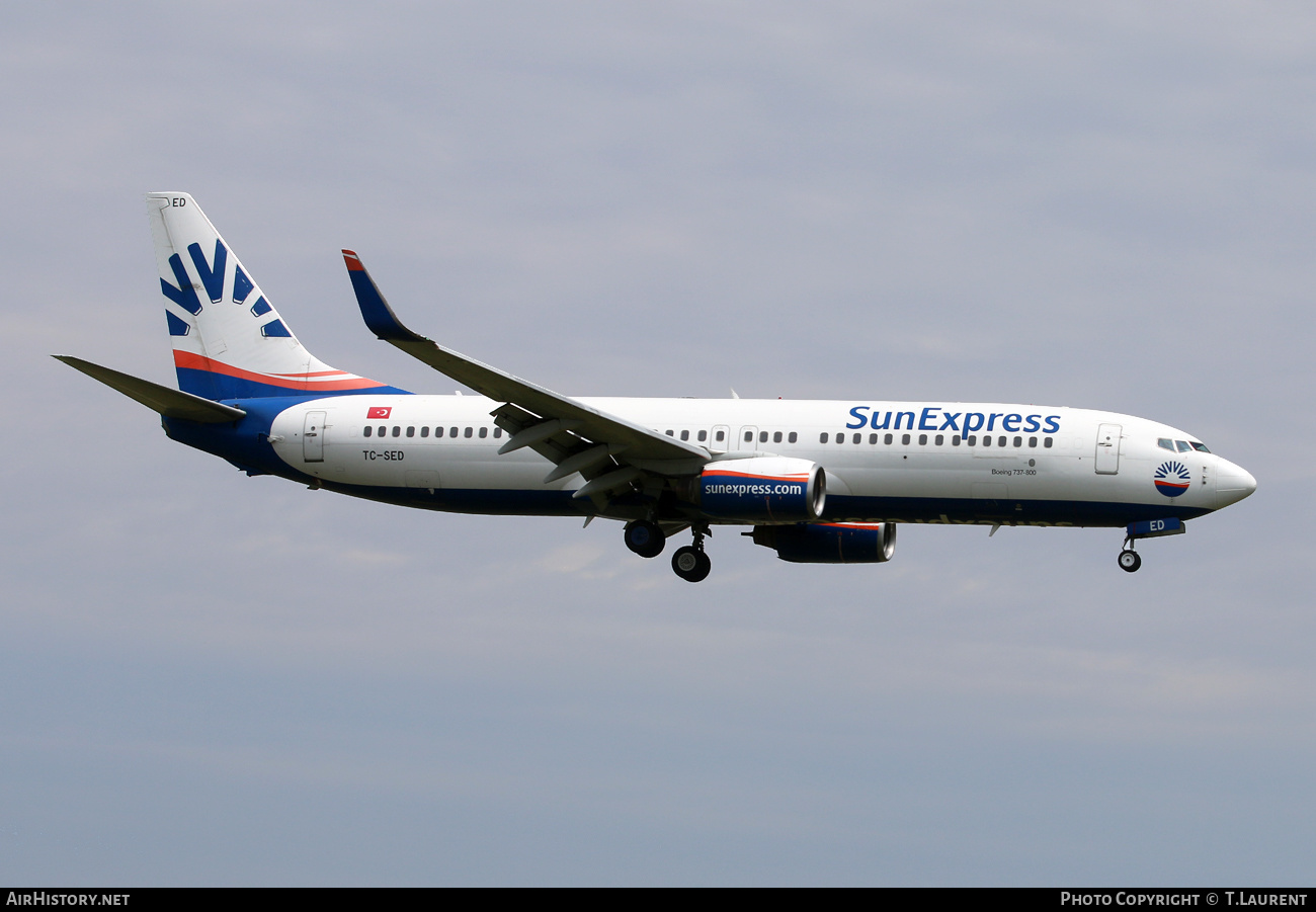 Aircraft Photo of TC-SED | Boeing 737-8CX | SunExpress | AirHistory.net #366881