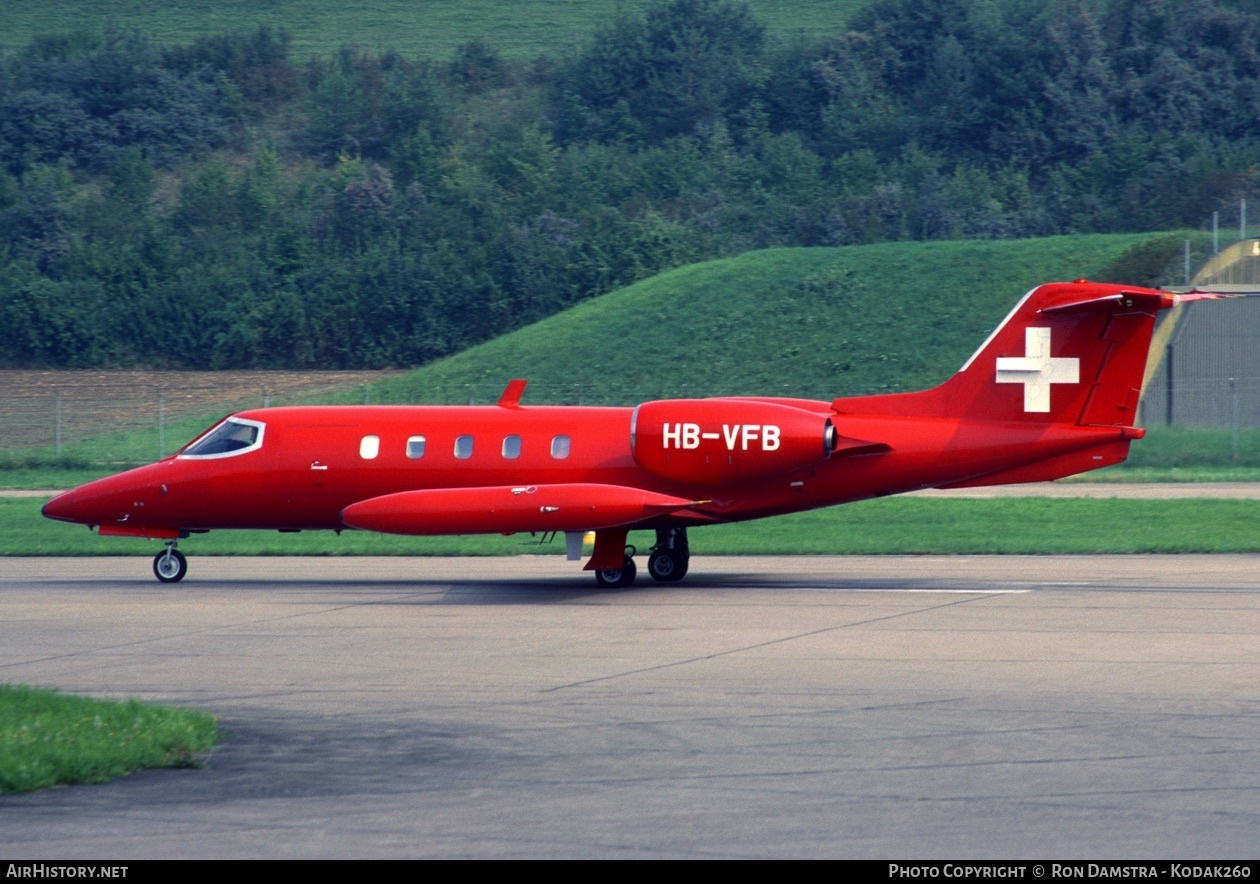Aircraft Photo of HB-VFB | Gates Learjet 35A | AirHistory.net #366882