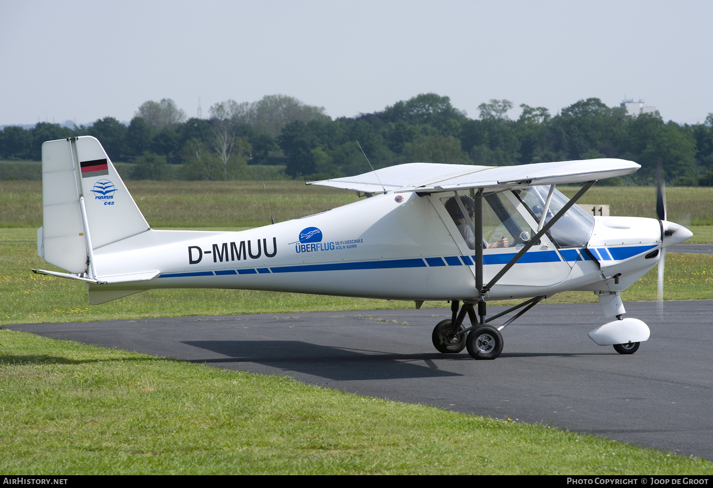 Aircraft Photo of D-MMUU | Comco Ikarus C42 Cyclone | Überflug Flugschule | AirHistory.net #366901