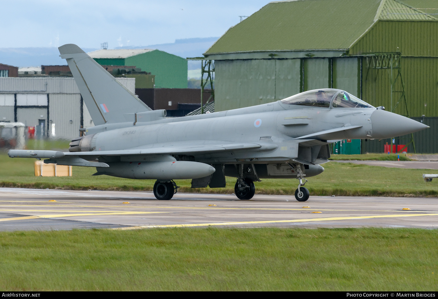 Aircraft Photo of ZK343 | Eurofighter EF-2000 Typhoon FGR4 | UK - Air Force | AirHistory.net #366914