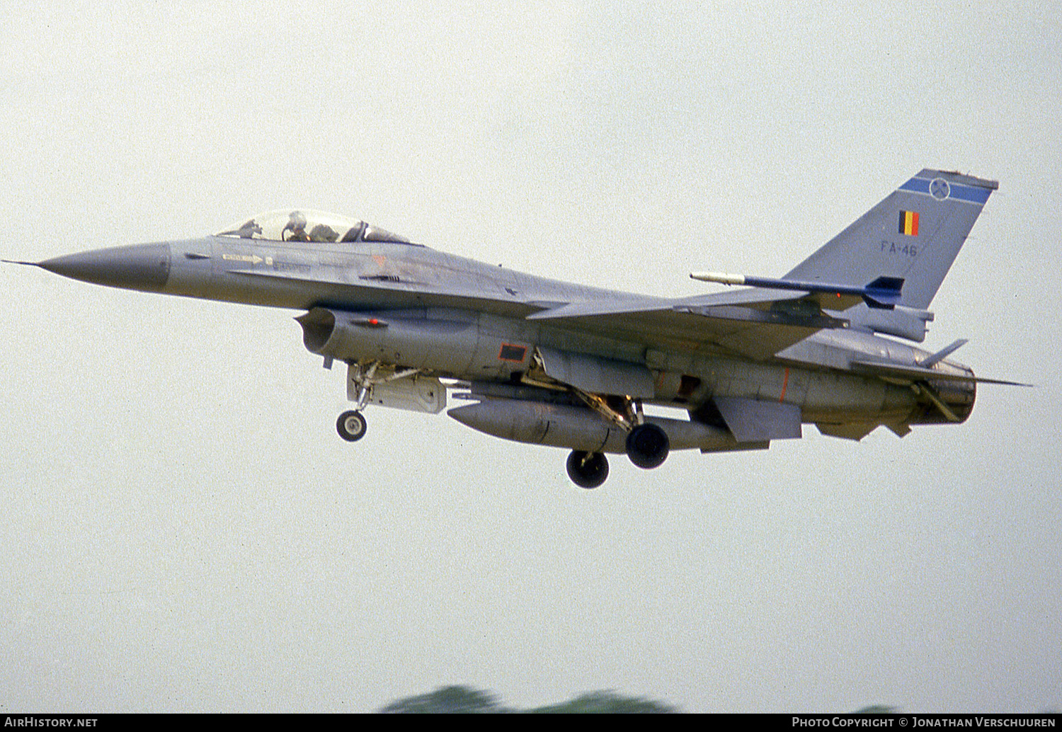 Aircraft Photo of FA46 | General Dynamics F-16A Fighting Falcon | Belgium - Air Force | AirHistory.net #366921