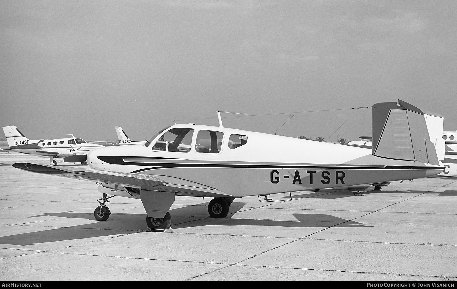 Aircraft Photo of G-ATSR | Beech M35 Bonanza | AirHistory.net #366935