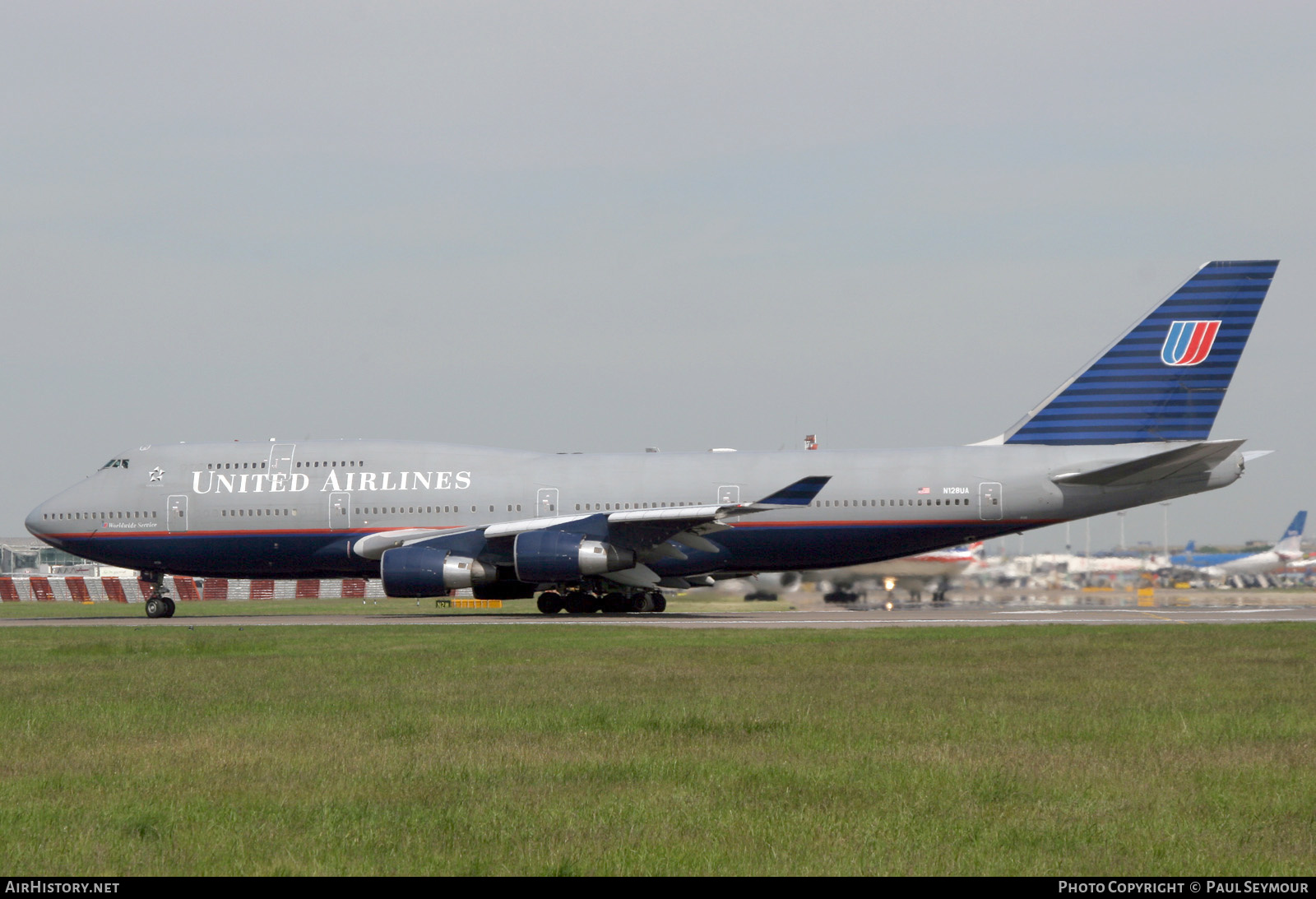 Aircraft Photo of N128UA | Boeing 747-422 | United Airlines | AirHistory.net #366936