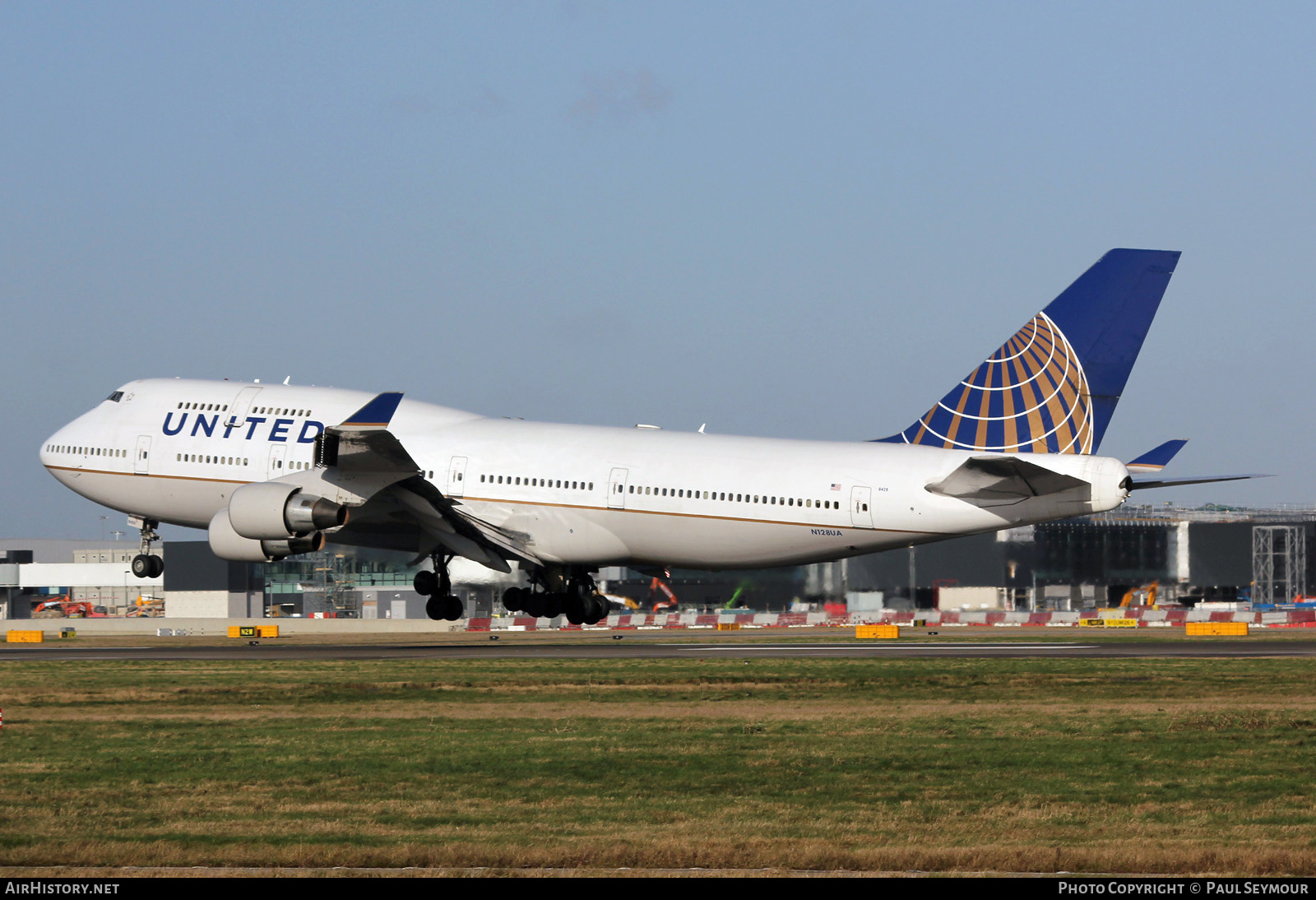 Aircraft Photo of N128UA | Boeing 747-422 | United Airlines | AirHistory.net #366937