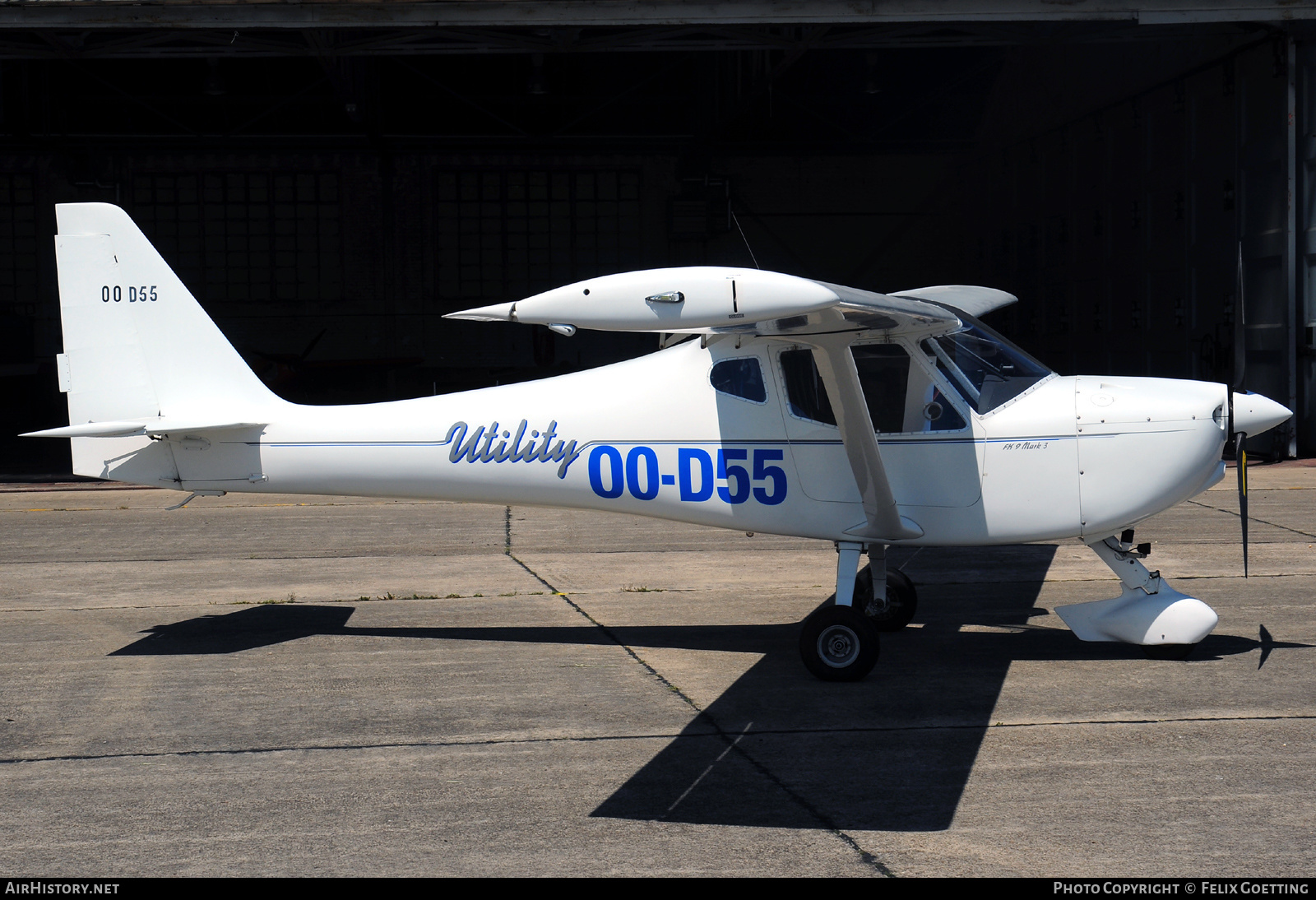 Aircraft Photo of OO-D55 | B & F Technik FK9 Mk3 Utility | AirHistory.net #366951