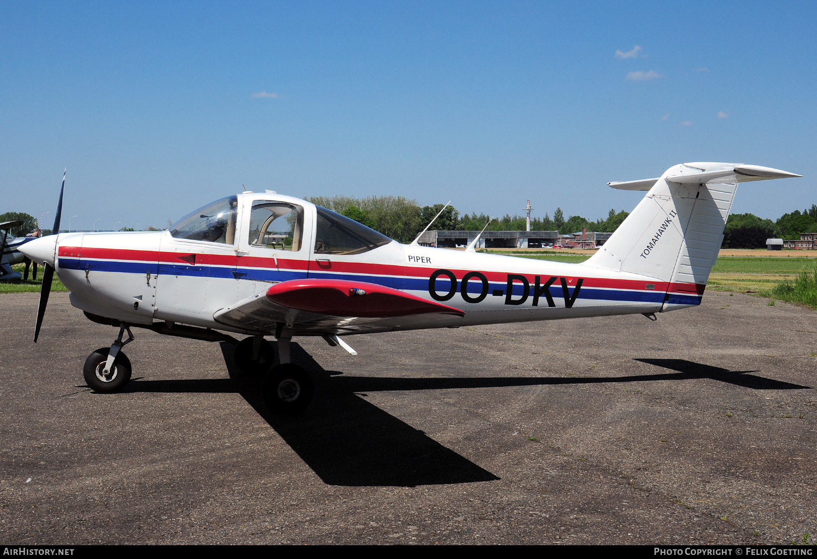 Aircraft Photo of OO-DKV | Piper PA-38-112 Tomahawk II | AirHistory.net #366953