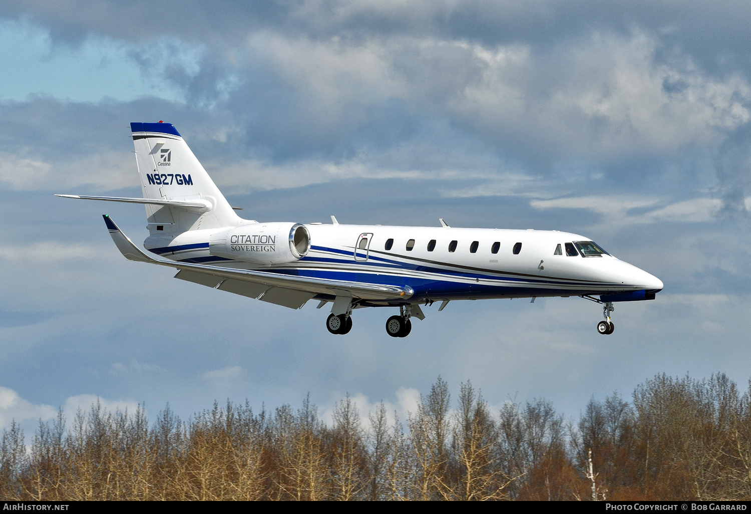 Aircraft Photo of N927GM | Cessna 680 Citation Sovereign | AirHistory.net #366982