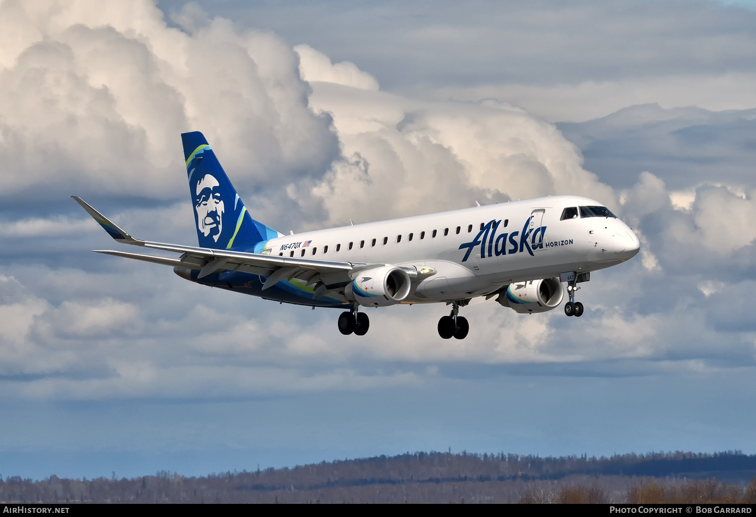 Aircraft Photo of N647QX | Embraer 175LR (ERJ-170-200LR) | Alaska Airlines | AirHistory.net #366986