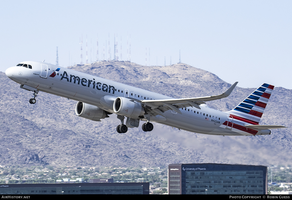 Aircraft Photo of N422AN | Airbus A321-253NX | American Airlines | AirHistory.net #367012