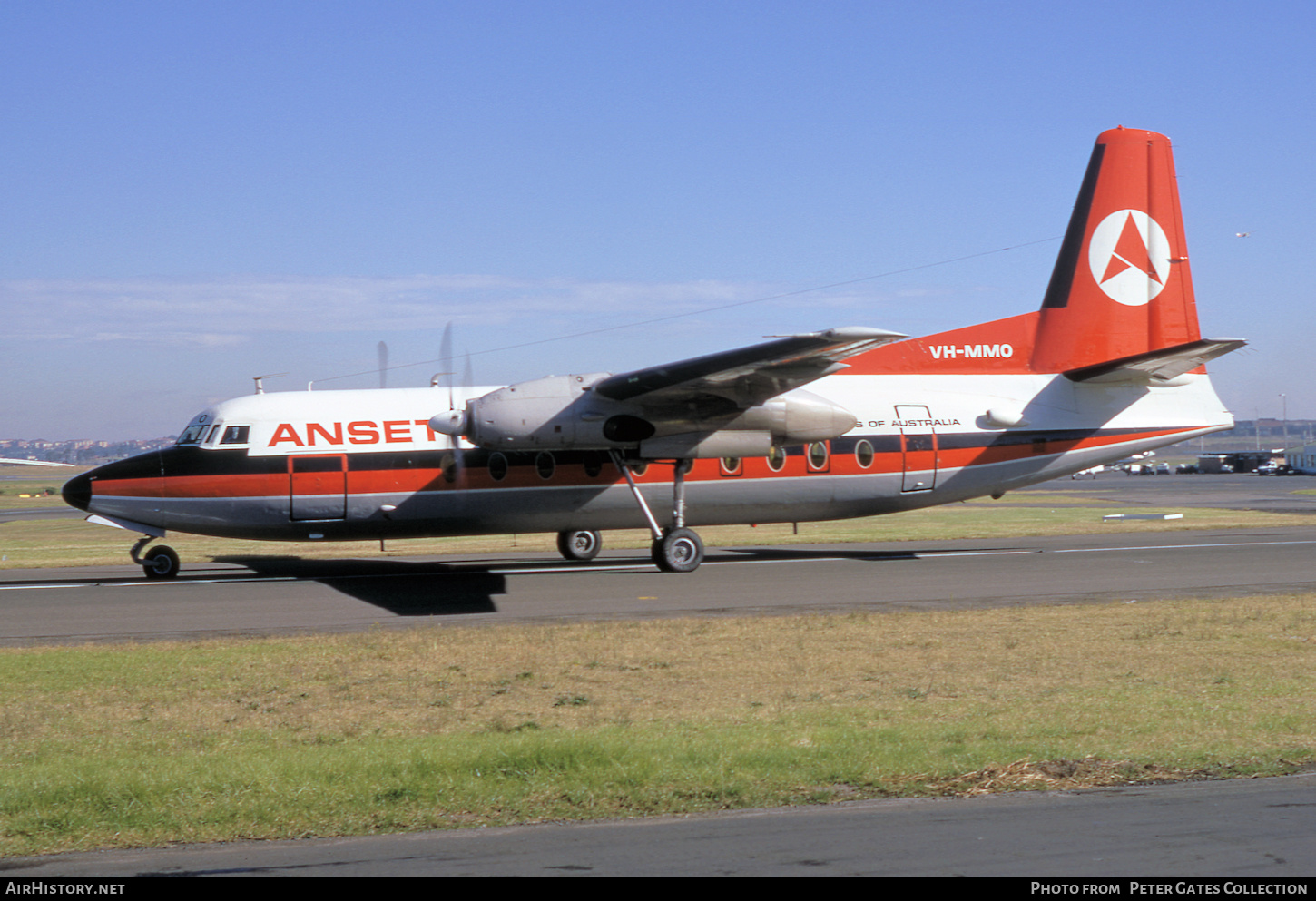 Aircraft Photo of VH-MMO | Fokker F27-200 Friendship | Ansett Airlines of Australia | AirHistory.net #367019