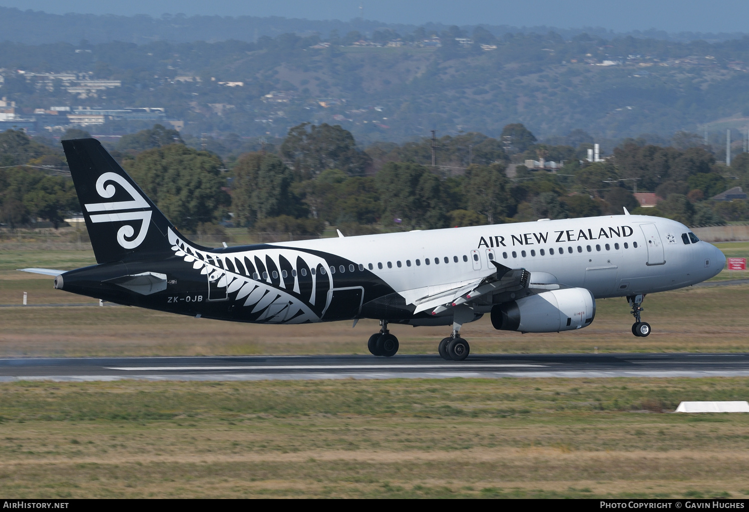 Aircraft Photo of ZK-OJB | Airbus A320-232 | Air New Zealand | AirHistory.net #367022