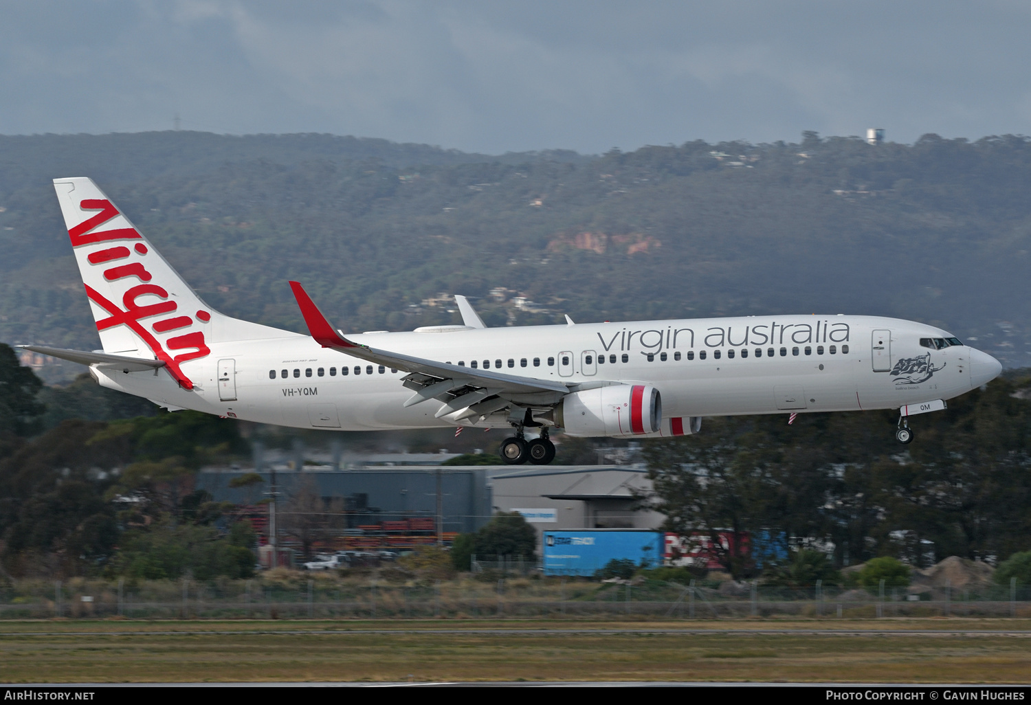 Aircraft Photo of VH-YQM | Boeing 737-8FE | Virgin Australia Airlines | AirHistory.net #367031