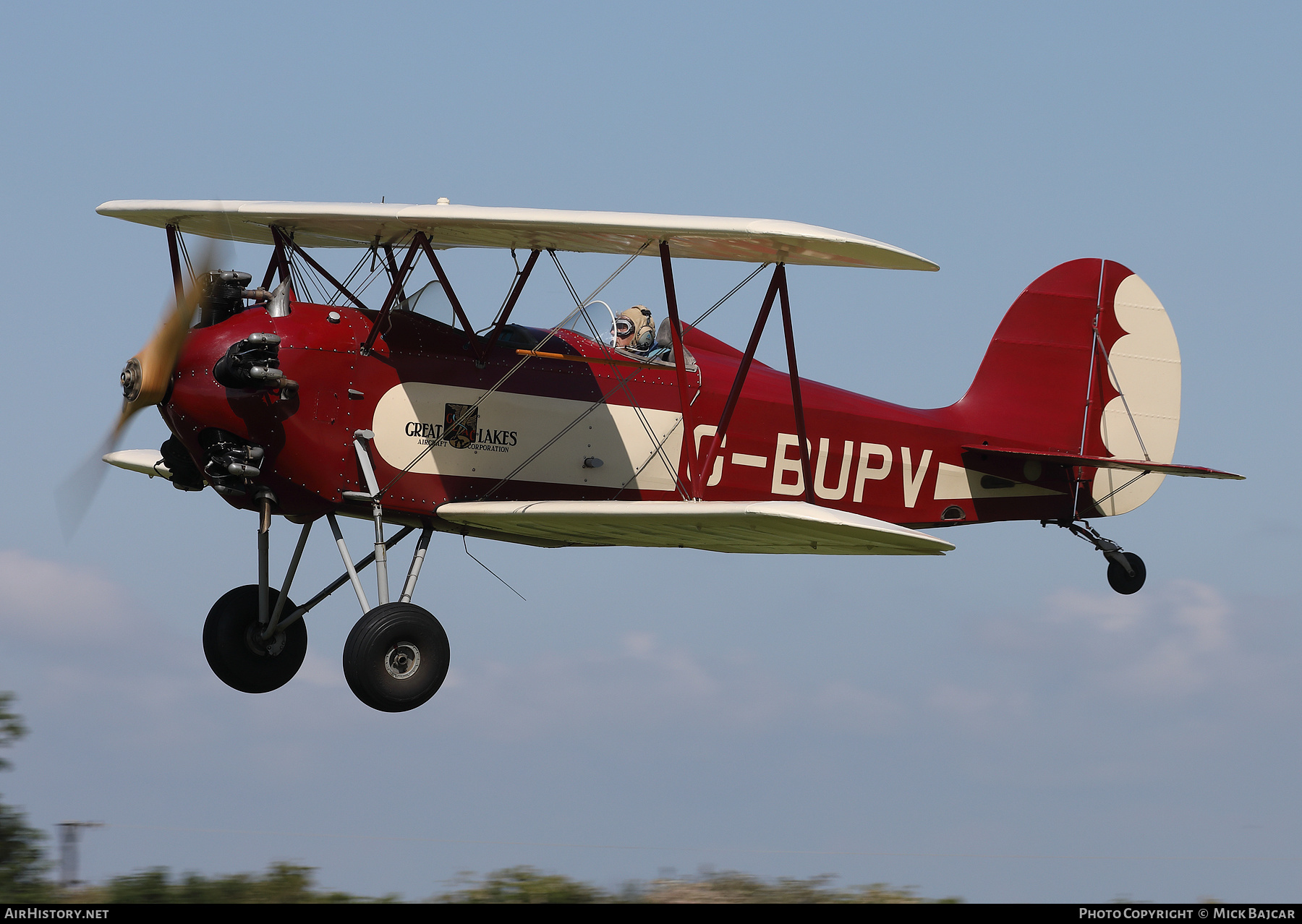 Aircraft Photo of G-BUPV | Great Lakes 2T-1A-1 Sport Trainer | AirHistory.net #367052