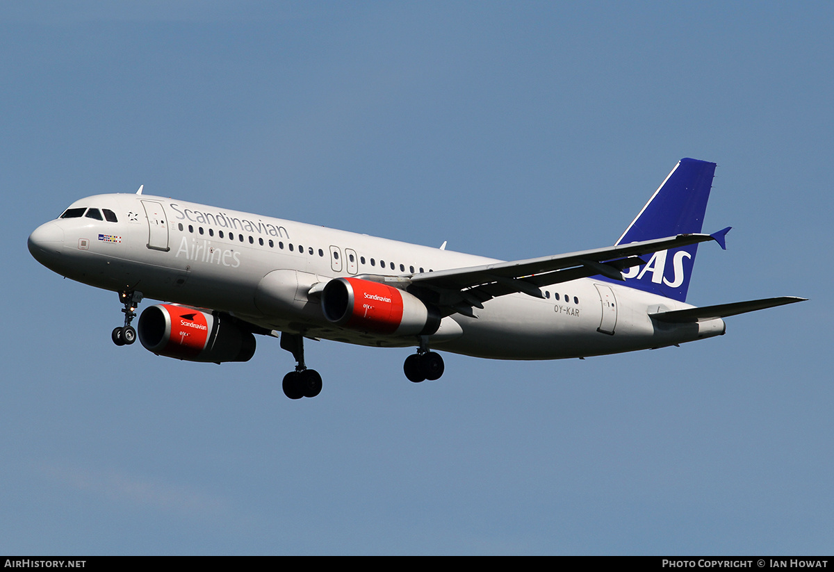 Aircraft Photo of OY-KAR | Airbus A320-232 | Scandinavian Airlines - SAS | AirHistory.net #367082