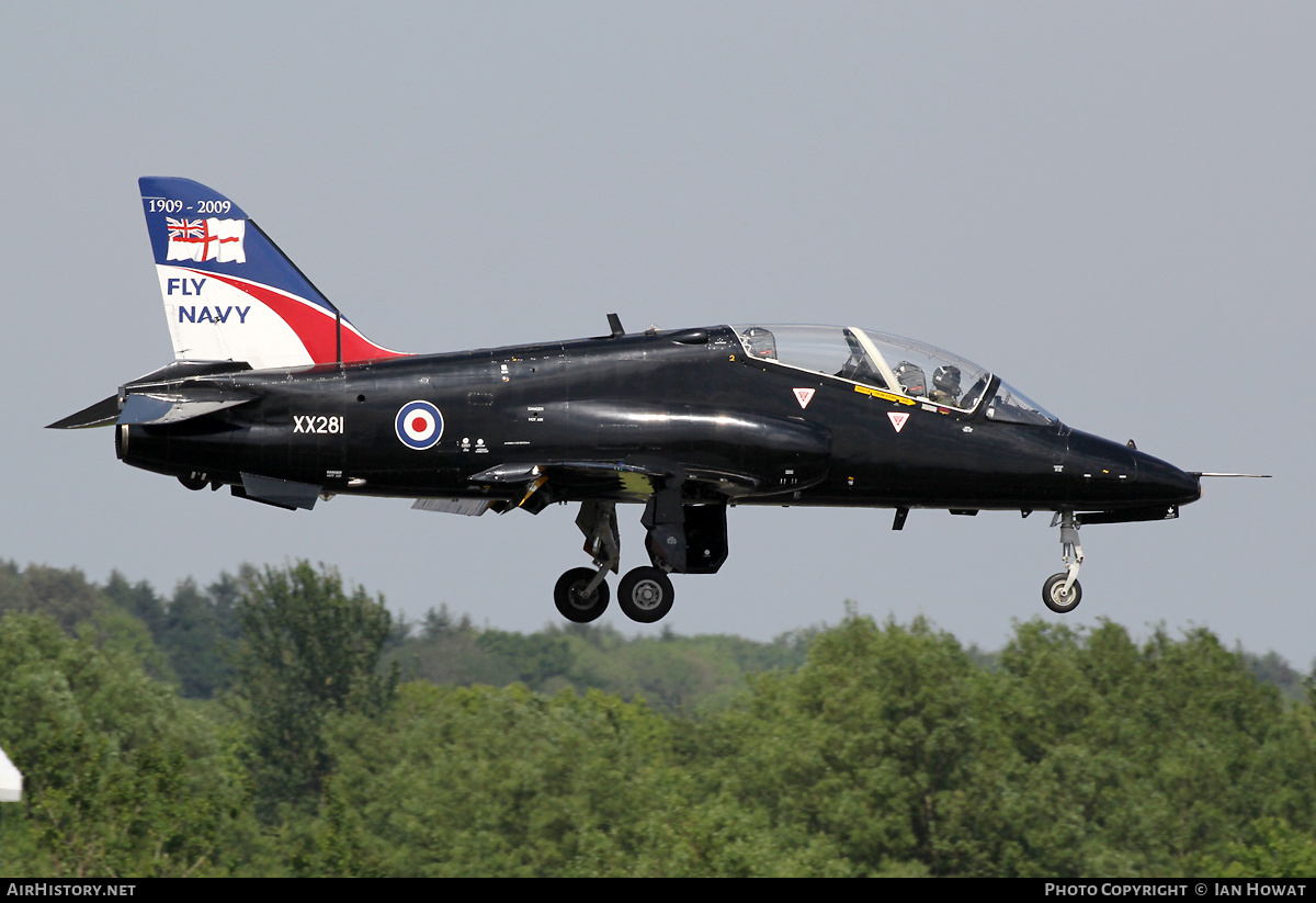 Aircraft Photo of XX281 | British Aerospace Hawk T1A | UK - Navy | AirHistory.net #367087