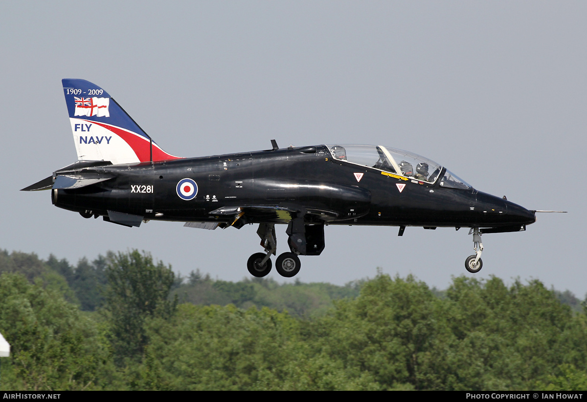 Aircraft Photo of XX281 | British Aerospace Hawk T.1A | UK - Navy | AirHistory.net #367087