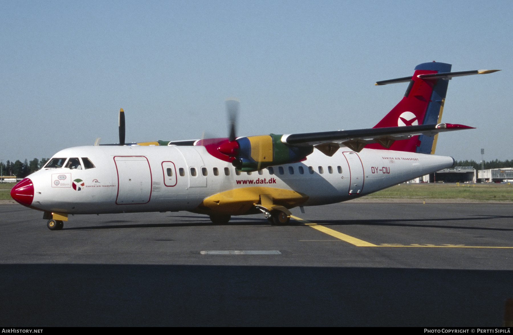 Aircraft Photo of OY-CIU | ATR ATR-42-300 | Danish Air Transport - DAT | AirHistory.net #367089